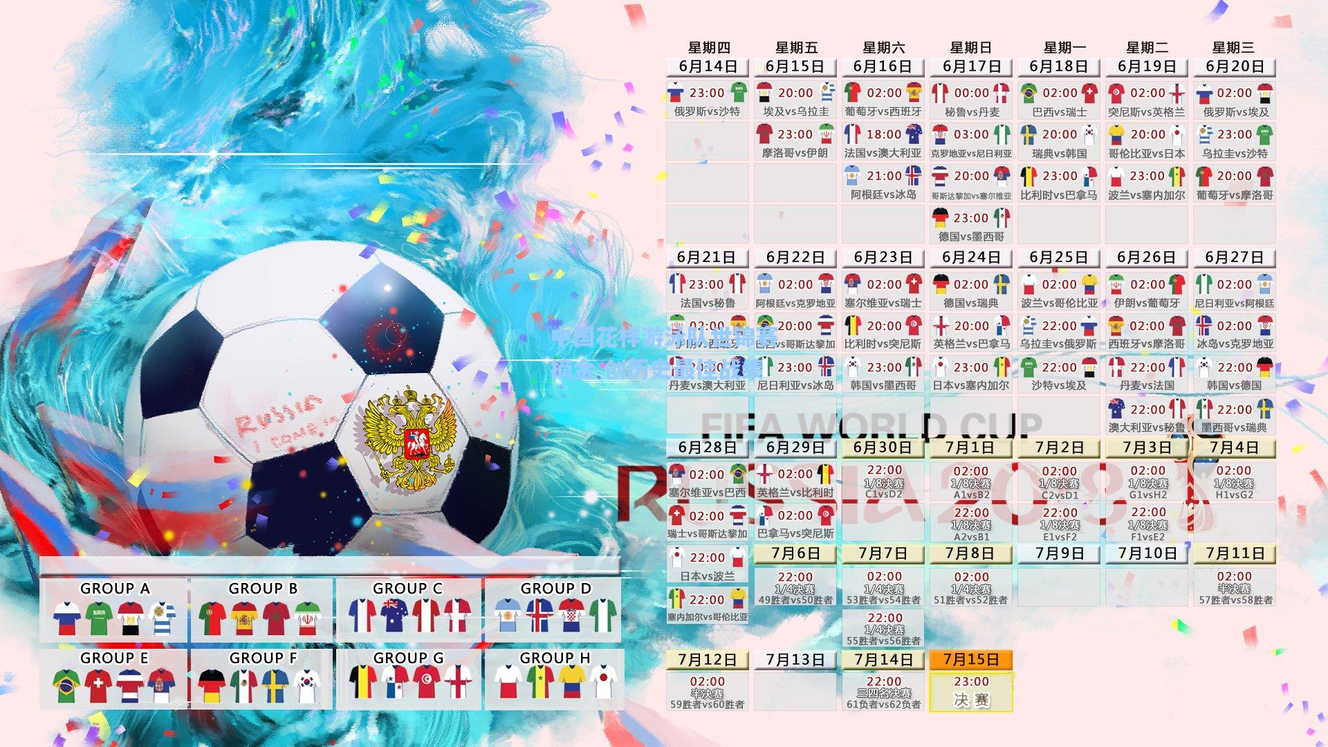 中国花样游泳队世锦赛摘金 创历史最佳战绩